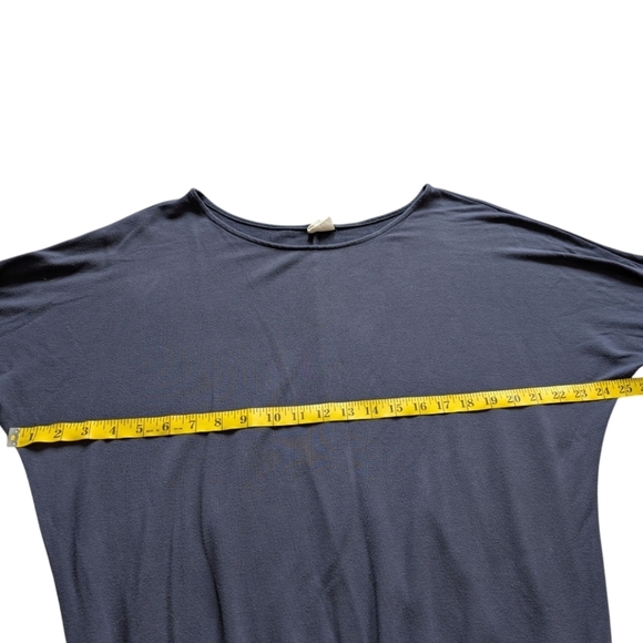 Encircled The Dressy Sweatshirt Heathered Navy Blue Loose Fit Women's size XS - Picture 11 of 12